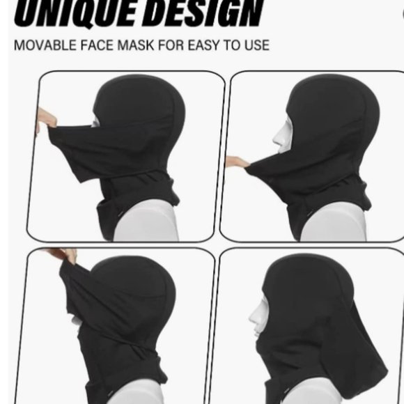 SAITAG Balaclava Ski Mask Warm Face Mask for Cold Weather Winter - Picture 5 of 9